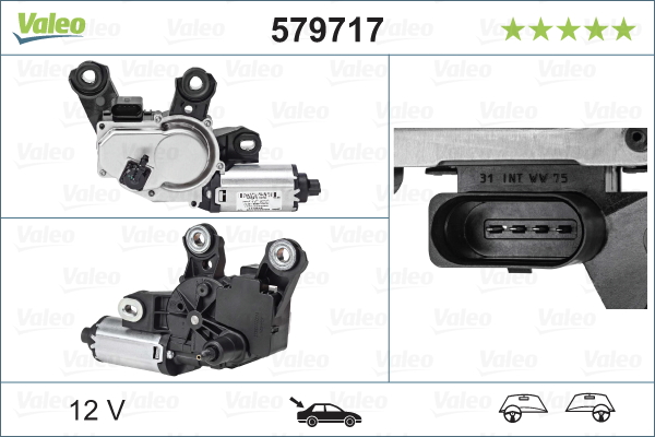 Motor stieračov VALEO